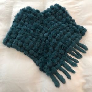 Rabbit Pom Capelet Shrug